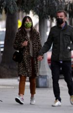 JORDANA BREWSTER and Mason Morfit Out Shopping in Venice Beach 02/02/2021