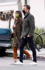 JORDANA BREWSTER and Mason Morfit Out Shopping in Venice Beach 02/02/2021