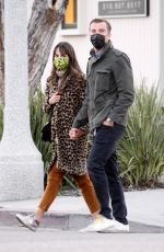 JORDANA BREWSTER and Mason Morfit Out Shopping in Venice Beach 02/02/2021