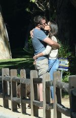 JORDANA BREWSTER and Mason Morfit Out with Their Dog in Los Angeles 02/07/2021