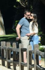 JORDANA BREWSTER and Mason Morfit Out with Their Dog in Los Angeles 02/07/2021