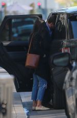 JORDANA BREWSTER and Mason Morfit Shopping on Rodeo Dr. in Beverly Hills 02/06/2021