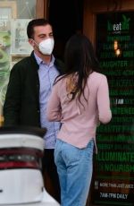 JORDANA BREWSTER Leaves Kreation in Brentwood 02/01/2021