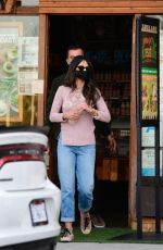 JORDANA BREWSTER Leaves Kreation in Brentwood 02/01/2021