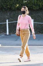 JORDANA BREWSTER Out at Country Mart in Brentwood 02/26/2021