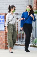 JORDANA BREWSTER Out with a Friend in Los Angeles 01/31/2021