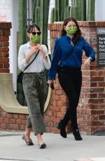 JORDANA BREWSTER Out with a Friend in Los Angeles 01/31/2021