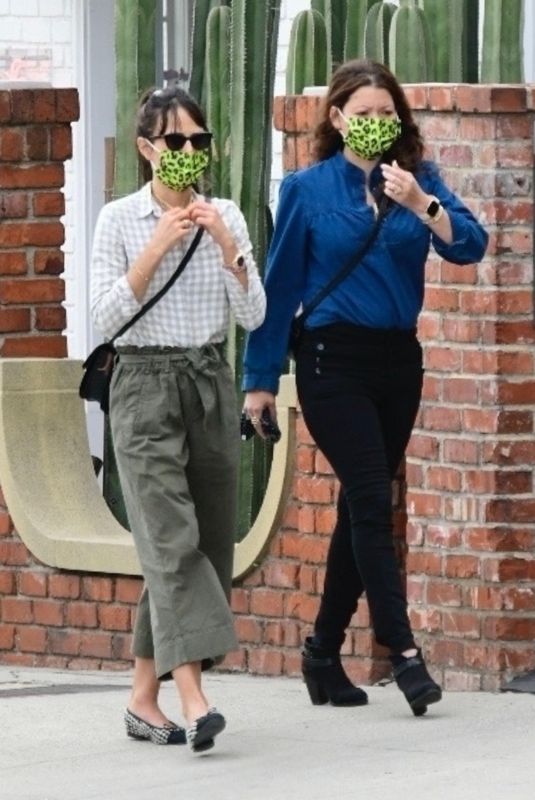 JORDANA BREWSTER Out with a Friend in Los Angeles 01/31/2021