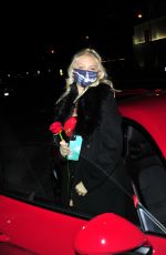 JORDYN JONES Arrives at Boa Steakhouse in West Hollywood 02/16/2021