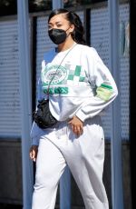 JORDYN WOODS Out in Los Angeles 02/24/2021