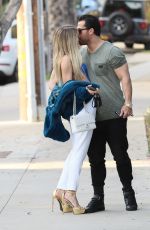 JOY CORRIGAN Leaves a Marijuana Dispensary in West Hollywood 02/14/2021
