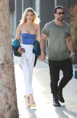 JOY CORRIGAN Leaves a Marijuana Dispensary in West Hollywood 02/14/2021