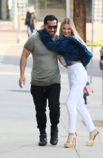 JOY CORRIGAN Leaves a Marijuana Dispensary in West Hollywood 02/14/2021