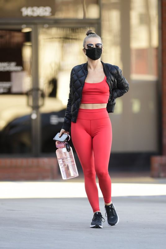 JULIANNE HOUGH Out Shopping in Los Angeles 01/31/2021
