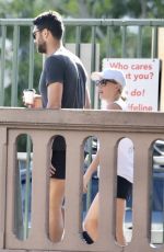 JUSTINE SCHOFIELD and Brent Staker Out in Brisbane 02/06/2021