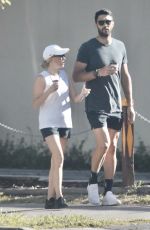 JUSTINE SCHOFIELD and Brent Staker Out in Brisbane 02/06/2021