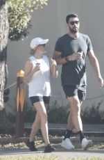 JUSTINE SCHOFIELD and Brent Staker Out in Brisbane 02/06/2021
