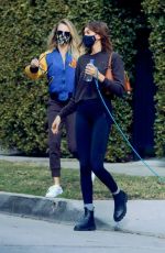 KAIA GERBER and CARA DELEVINGNE Leaves a Gym in Los Angeles 02/15/2021