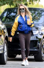 KAIA GERBER and CARA DELEVINGNE Leaves a Gym in Los Angeles 02/15/2021