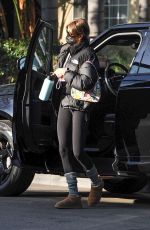 KAIA GERBER Arrives at Morning Workout in Los Angeles 02/25/2021