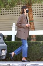 KAIA GERBER at San Vicente Bungalows in West Hollywood 02/10/2021