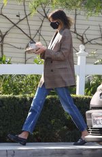 KAIA GERBER at San Vicente Bungalows in West Hollywood 02/10/2021