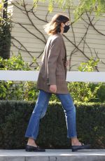 KAIA GERBER at San Vicente Bungalows in West Hollywood 02/10/2021