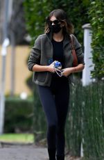 KAIA GERBER Heading to a Gym in Los Angeles 02/04/2021