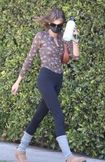 KAIA GERBER Heading to Her Daily Workout in West Hollywood 02/27/2021