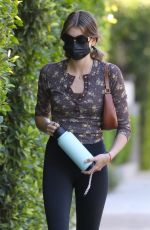 KAIA GERBER Heading to Her Daily Workout in West Hollywood 02/27/2021