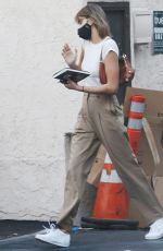 KAIA GERBER Leaves a Hair Salon in Studio City 02/11/2021