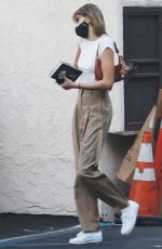 KAIA GERBER Leaves a Hair Salon in Studio City 02/11/2021