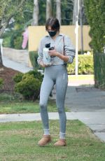 KAIA GERBER Leaves a Pilates Class in Los Angeles 02/11/2021