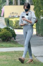 KAIA GERBER Leaves a Pilates Class in Los Angeles 02/11/2021