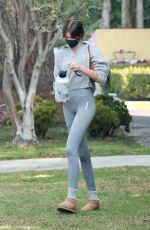 KAIA GERBER Leaves a Pilates Class in Los Angeles 02/11/2021