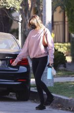 KAIA GERBER Leaves Pilates Class in Hollywood 02/24/2021