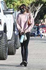 KAIA GERBER Leaves Pilates Class in Hollywood 02/24/2021