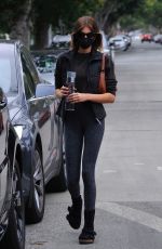 KAIA GERBER Leaves Private Gym in Los Angeles 02/09/2021