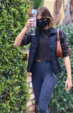 KAIA GERBER Leaves Private Gym in Los Angeles 02/09/2021