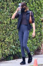 KAIA GERBER Leaves Private Gym in Los Angeles 02/09/2021