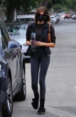 KAIA GERBER Leaves Private Gym in Los Angeles 02/09/2021