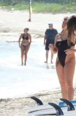 KALANI HILLIKER and NICOLETTE GRAY in Bikini at a Beach in Cancun 01/28/2021