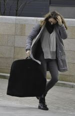 KAREN CARNEY Leaves Studios in Manchester 02/13/2021
