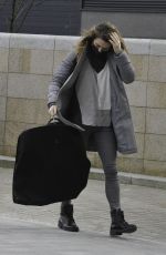 KAREN CARNEY Leaves Studios in Manchester 02/13/2021