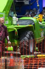 KAREN GILLAN on the Set of Thor: Love and Thunder in Sydney 02/01/2021