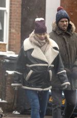 KATE LAWLER Out with Her Dogs in London 02/09/2021