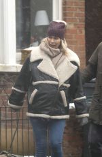 KATE LAWLER Out with Her Dogs in London 02/09/2021