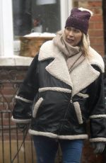 KATE LAWLER Out with Her Dogs in London 02/09/2021