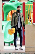 KATE MARA Out and About in Los Feliz 02/01/2021