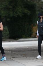 KATHERINE and CHRISTINA SXHWARZENEGGER Heading to a Tennis Match in Santa Monica 02/01/2021
